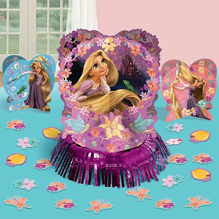 Children's Parties Decoration Tangled, Rapunzel, Centerpieces