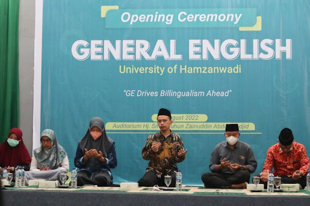 Rektor buka General English 2022 Universitas Hamzanwadi