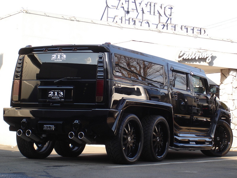 Japan's 213 Motoring Builds the Ultimate Six Hummer H2