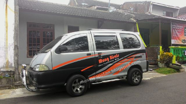 Modifikasi Cutting Sticker Mobil Daihatsu Espass Terbaru 