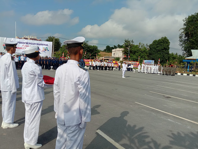 Sekdakab Karimun Pimpin Upacara Dalam Rangka Memperingati Harhubnas 2022