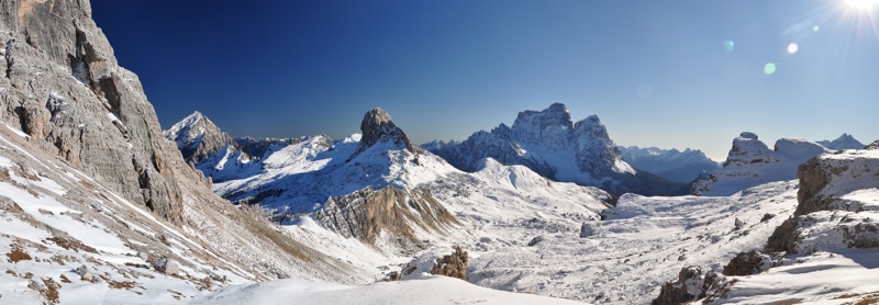 Panorama da Focella di Formin