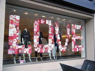 Decoración de Tiendas para San Valentín