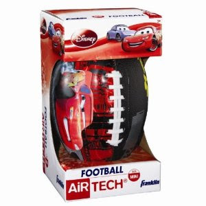 Disney Pixar Cars Toys - Franklin Sports Disney/Pixar Cars Mini Air Tech Football #19236