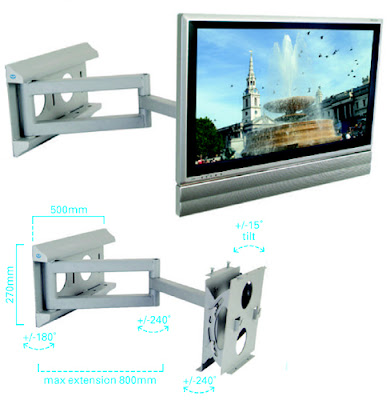 Flat Screen Wall Mount-Dual Arm