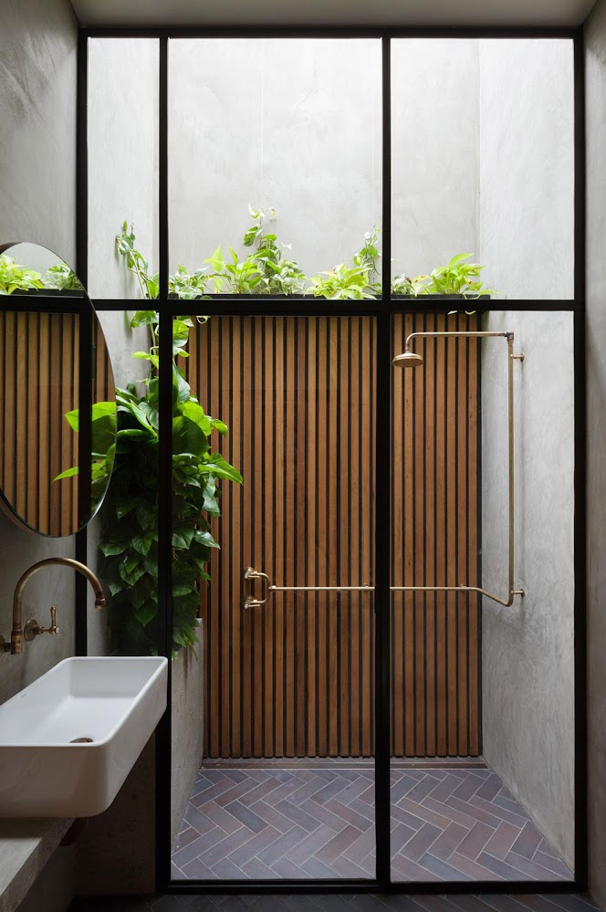 Japanese-window-wooden-outside-shower