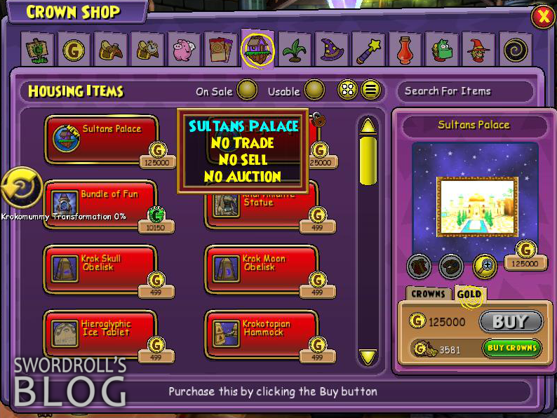 Wizard101 UK Crown Shop and Tournament Updates and New Grub Guardian