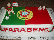 Aniversário/ bandeira Portugal. Publicada por Bolos da Minda à(s) 6:36 PM