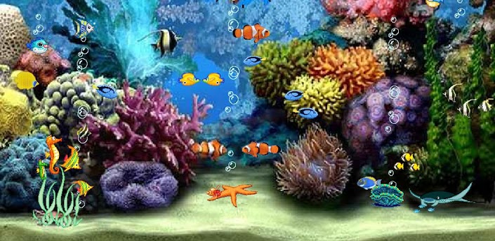  Aquarium  3D  Live wallpaper  download  For android free 