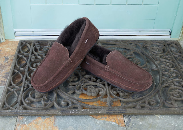 Mens Shearling Slippers