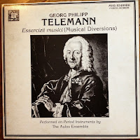 LP Record cover of Telemann