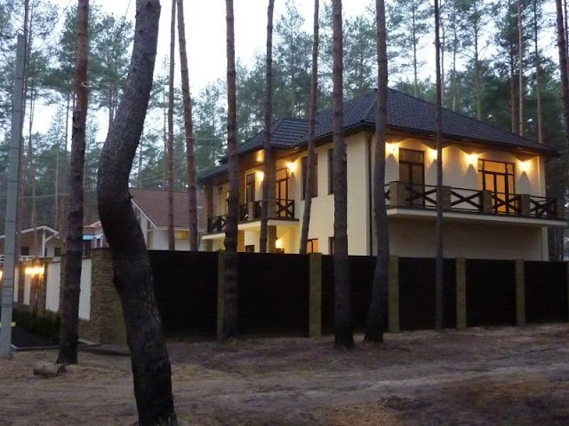 House in the pine woods