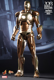 Hot Toys Iron Man 3 1/6 Scale Mark XXI "Midas" Armor 12" Figure