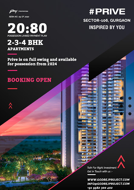 Godrej Prive Gurgaon sector 106 : Schedule a virtual mMeting Today