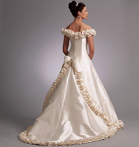 Shopping for wedding dress patterns can be as daunting as a task to buy a 
