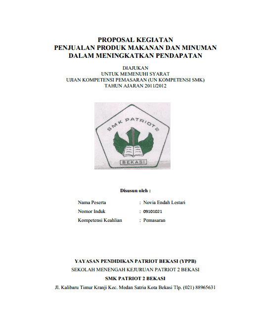 Contoh Jurnal Manajemen Pemasaran - Contoh 193