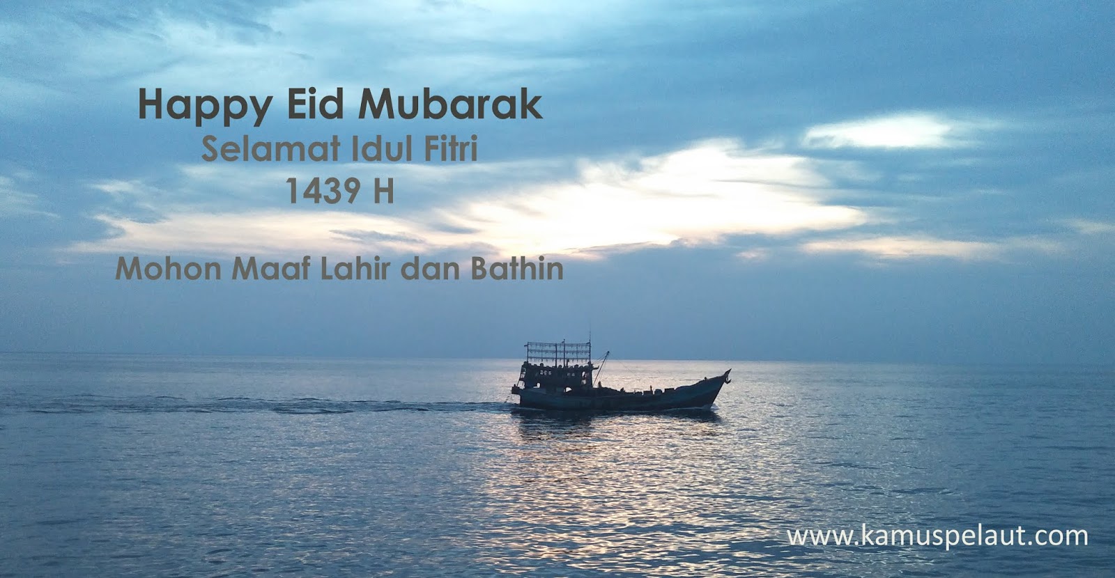 Kamus Pelaut Happy Eid Mubarak