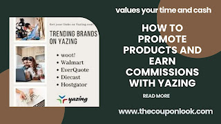 How to Promote Products and Earn Commissions with Yazing