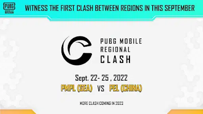 PUBG Mobile Regional Clash 2022 การแข่งขันเกม PUBG Mobile databet6666