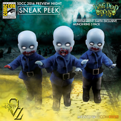 Mezco Living Dead Dolls Entertainment Earth Exclusive Munch-Kins 3 Doll Pack