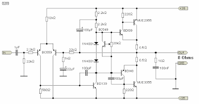  Audio  Video Rangkaian  Power Amplifier  60 Watt 