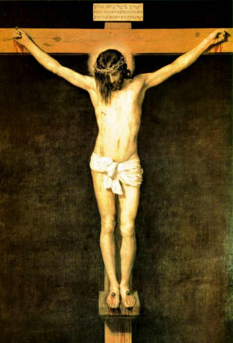 jesus christ on cross wallpaper. nailing jesus to cross. is