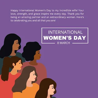 Image of International Women's Day Messages for Wife