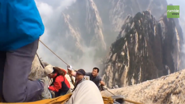 This Guy Hiked The World’s Most Dangerous Trail. The Video He Captured Is Absolutely TERRIFYING!