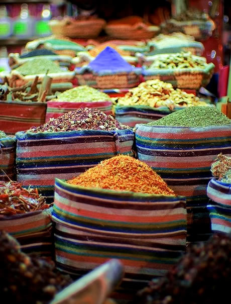 Spice market in Cairo, Egypt