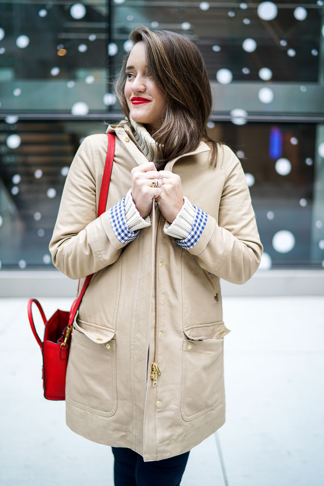 J.Crew Wintress Coat at Cathedral Park - Crystalin Marie  Winter coats  women, Winter jackets women, Winter coat outfits