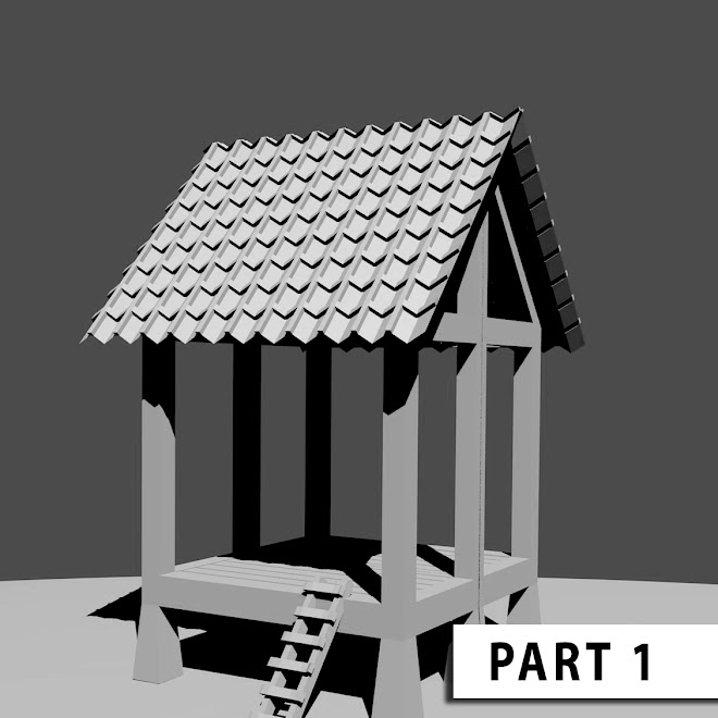 Modeling Saung Dengan Blender Part 1