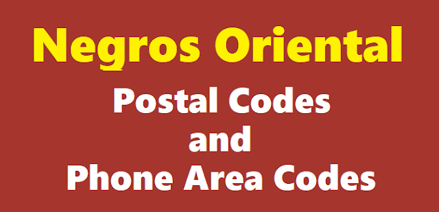 Negros Oriental ZIP Codes