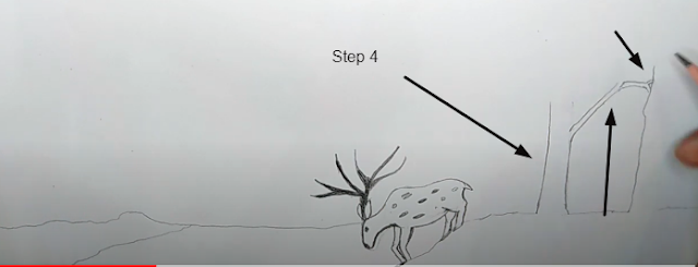 How to Draw Nature scenery for kids