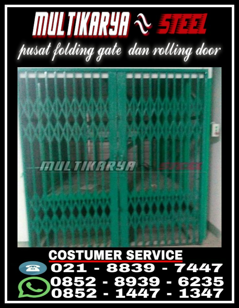 Daftar Harga Pintu Harmonika Bekasi Murah FOLDING GATE 