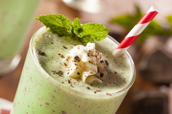 Libra: chocolate mint shake