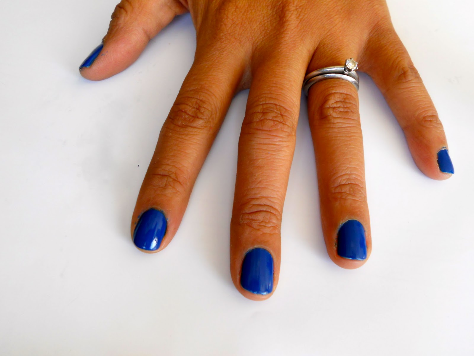 Caos Organizado: Uñas (azul con corazón)