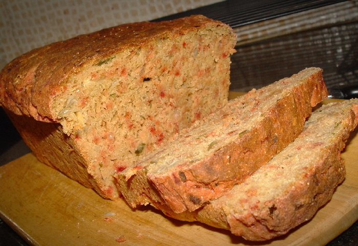 Pretty Pink Vegan Beet Wheat Bread