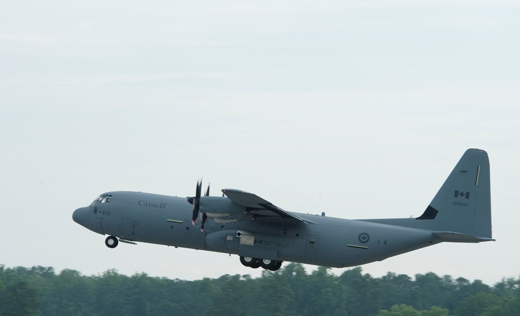 C 130j Super Hercules Airlifter. The C-130J is not a distant