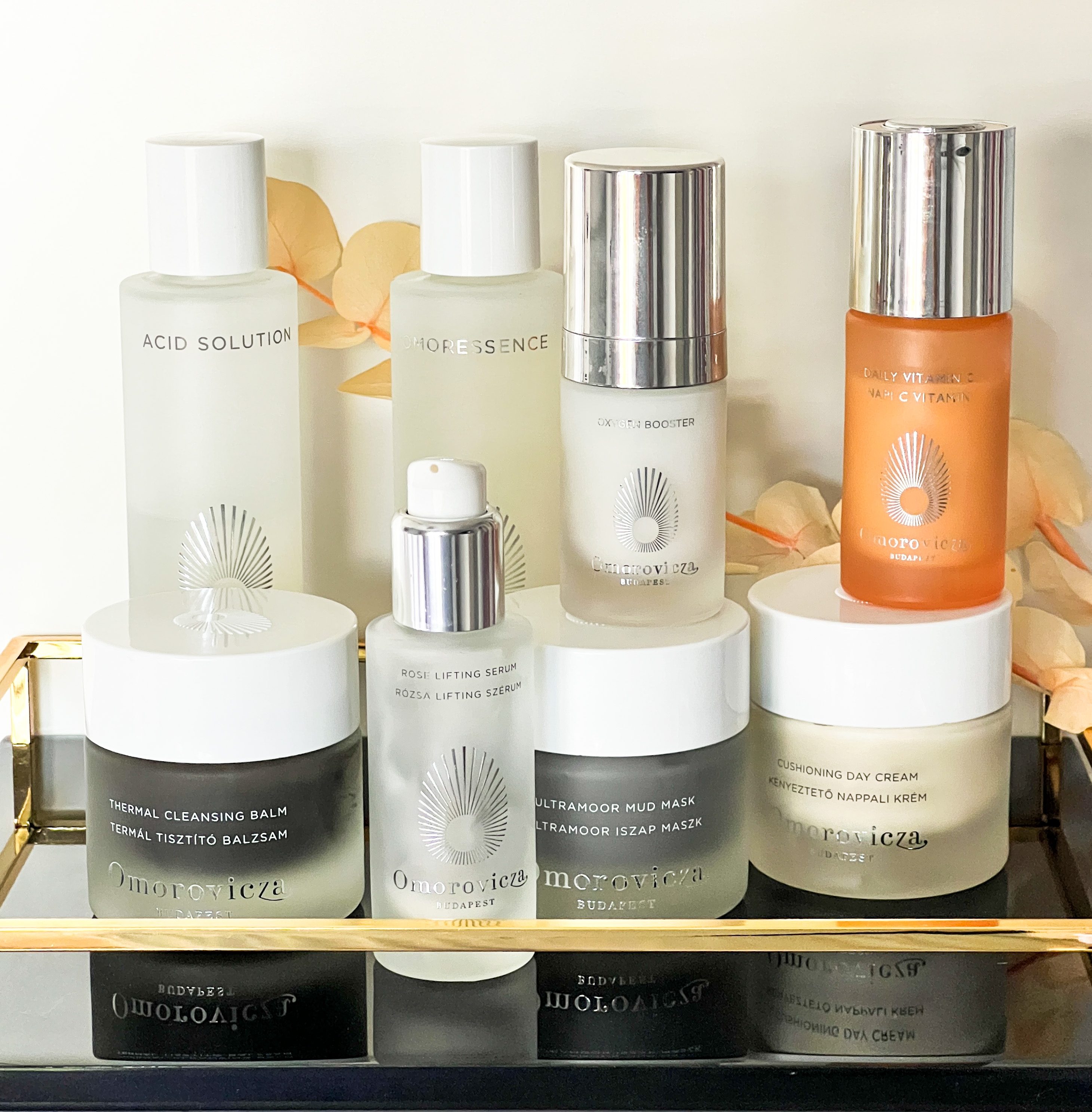 My morning Omorovicza skincare routine and a discount code!