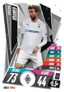 Topps Match Attax 2020-2021 Borussia Mönchengladbach Set