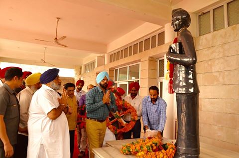 Manpreet Singh Ayali With Punjab Deputy CM - Rural Punjab