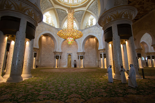 Shaikh Zayed Grand Mosque-Grande moschea dello Sceicco Zayed-Abu Dhabi