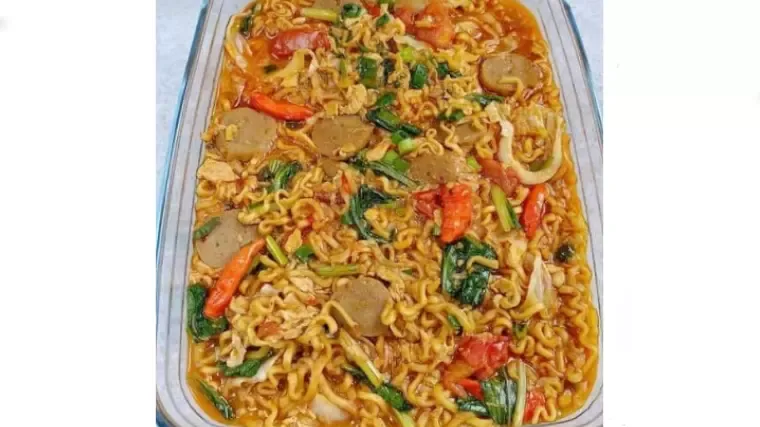 resep mie tek-tek rebus