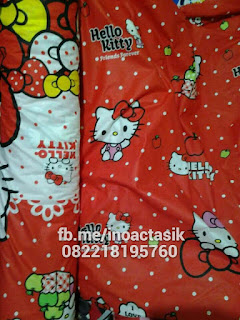 Sofabed inoac motif hello kitty merah inoactasik