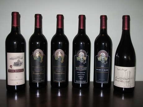 Fairview Cellars Fall 2011 Releases