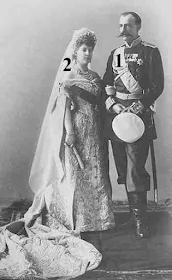 Grand Duke George Mikhailovich of Russia-Princess Maria of Greece and Denmark- Marriage