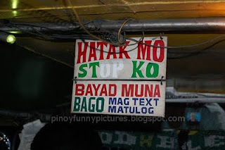 jeepney sign