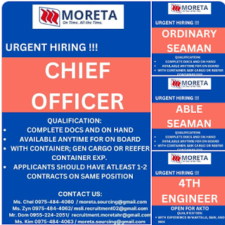 Seaman job hiring