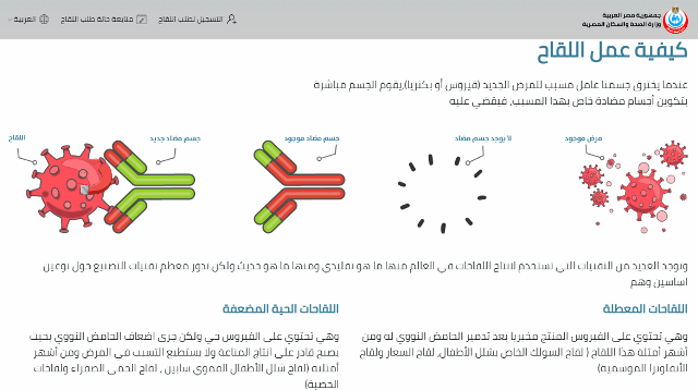 التسجيل في لقاح كورونا