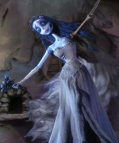 I love the character of the Corpse Bride from Tim Burton's film